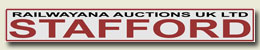 Stafford Auction - Railwayana Auctions UK Ltd